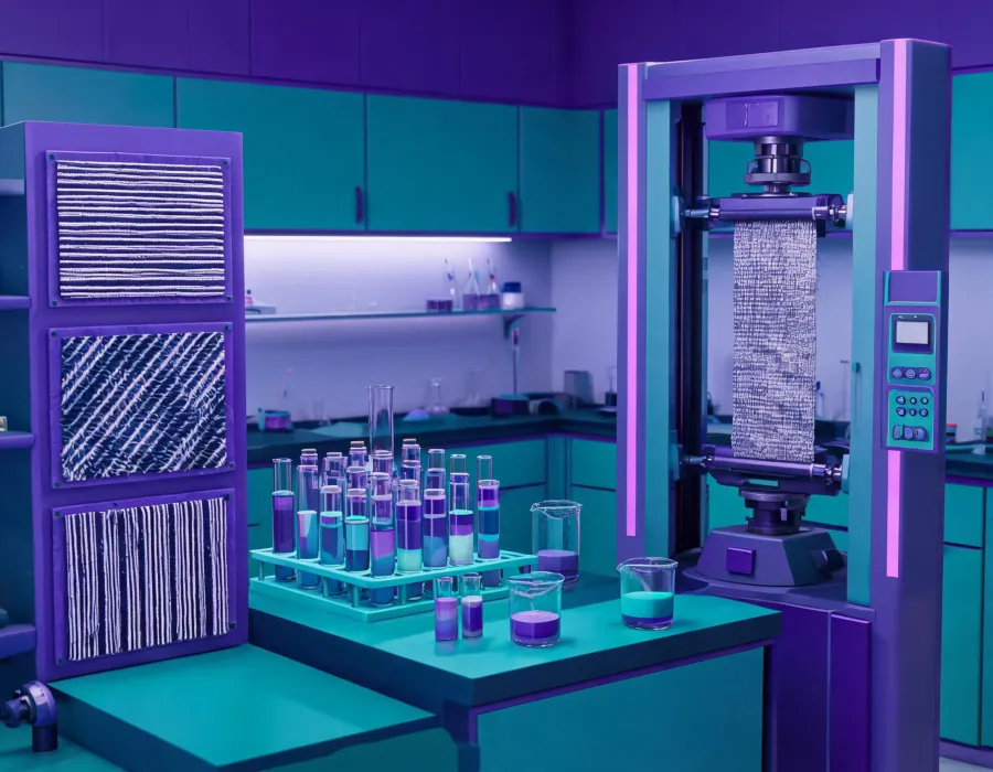 Reinforcement textile development laboratory