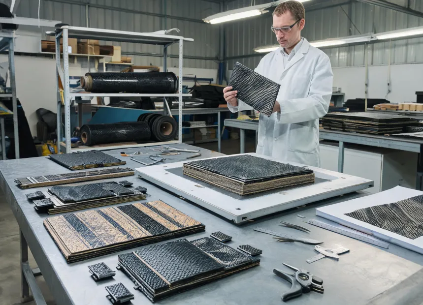Aerospace structures laminate reinforcement trial